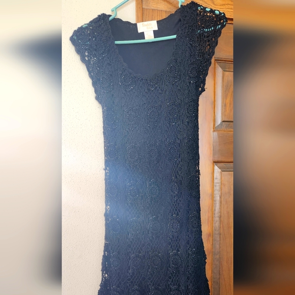 Beaded Lace Dress - Like New